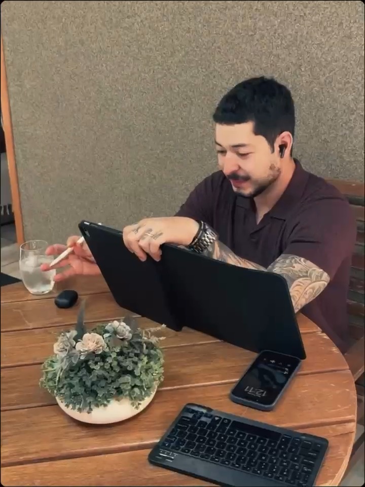 Consultoria online - Marcos Stracia em videochamada